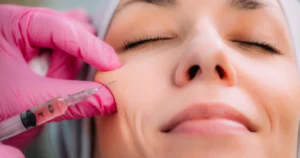 Woman Receiving Dermal Filler in Las Vegas, NV